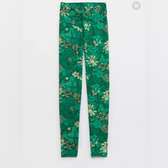 OFFLINE By Aerie Real Me Xtra Twist Legging Floral - Picture 2 of 2
